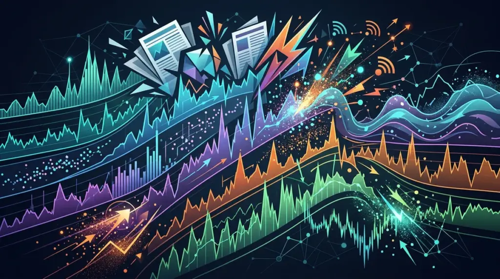 Volatility Patterns in News-Driven Search Niches